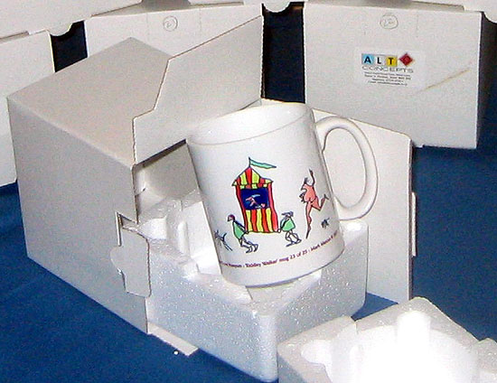 Mug in packaging